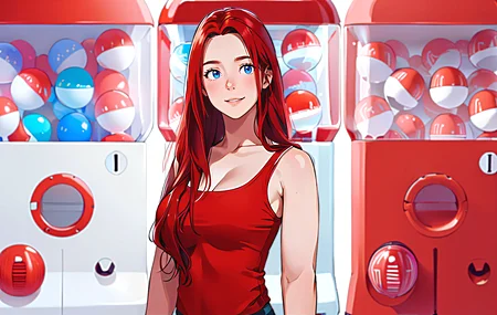 动漫女孩 霓虹灯 人工智能艺术 电脑 壁纸 3840×2160