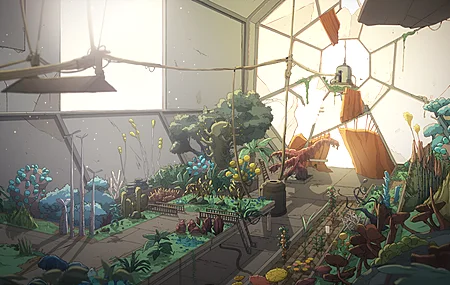 精选植物 温室 数字艺术 电脑 高清壁纸 3840×2160