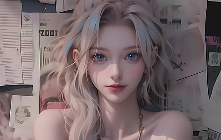 经典正面 人物肖像 动画 AI艺术 电脑 桌面壁纸 4096×3048