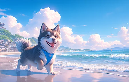 精选狗 动漫生物 AI艺术 电脑 无水印壁纸 4282×2400