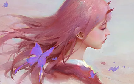 粉色头发 墨镜 电脑 手机壁纸 3840×2268