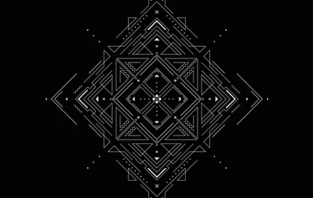 热门抽象 黑暗 电脑 高清壁纸 3840×2400