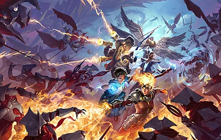 经典魔法：聚会 战斗 游戏截图 电脑 高清壁纸 6408×3606