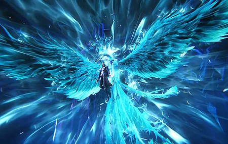 动漫 张开 翅膀 幻化 电脑 4K壁纸 3840×2160