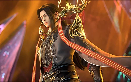 武动乾坤 动漫 男主角 电脑贴纸 4K贴纸 壁纸 3840×2160