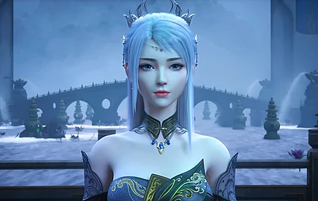 绝美动漫 诛仙 陆雪琪 游戏角色 电脑贴纸 4K贴纸 无水印壁纸 3840×2160