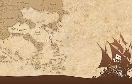 海盗 船 海 地图 幽默 海盗湾 数字艺术 电脑 壁纸 3840×2160