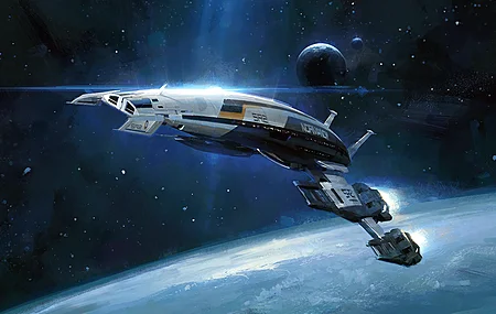 质量效应 游戏 诺曼底 太空 行星 宇宙飞船 艺术 电脑 壁纸 3840×2160