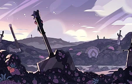 绝美风景 武器 插图 卡通 剑 数字艺术 壁纸 3840×2160