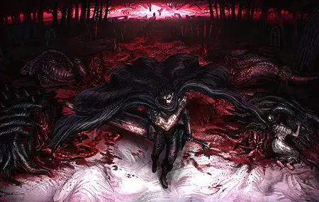 绝美勇气 狂暴 盔甲 狂暴者 漫画 剑 血 壁纸 3984×2355