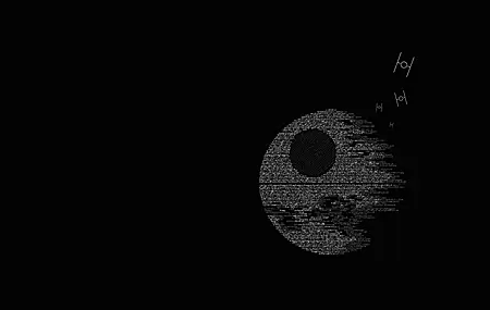 经典死星 艺术 星球 大战 极简主义 手机壁纸 3840×2160