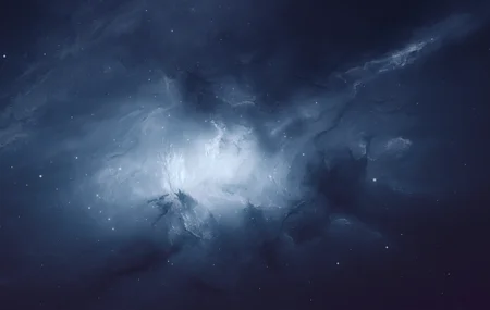 太空艺术 云层 星星 数字 绘画 高清壁纸 5120×2880