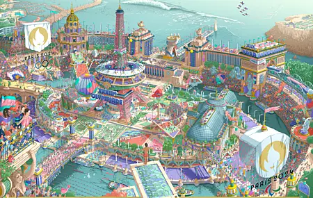奥运会 绘画 体育 奥林匹克 壁纸 6061×4300
