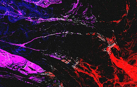 抽象 绘画 彩色 深色 红色 黑色 粉色 蓝色 圆点 数字艺术 波浪 4K高清壁纸 3840×2160
