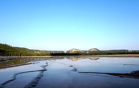 湖泊 自然 景观 倒影 森林 壁纸 6000×3376