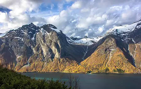 风景 自然 云 山 雪 湖 海 悬崖 峡湾 手机壁纸 5184×3456