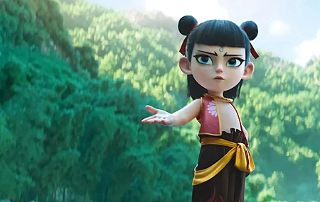 绝美哪吒 魔童闹海 海报 剧照 带鱼屏 2K 4K壁纸 3440×1440