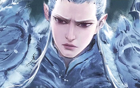 经典敖光 水墨 高清 带鱼屏哪吒 魔童闹海 2K 4K壁纸 3440×1440