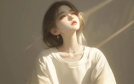 精选暧阳 女孩 动漫2K 无水印壁纸 2880×1800