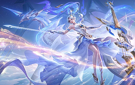 王者荣耀 伽罗 最初的交响 游戏 2K 4K高清壁纸 2880×1800