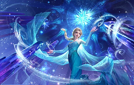 王者荣耀 甄姬 雪境奇遇 闪光 高清 2K 4K高清壁纸 2880×1800