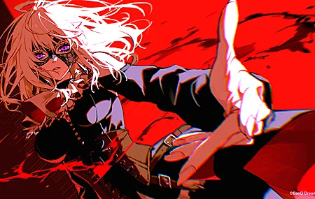 初音 美香美 动漫 女孩 故障 女性 面罩 4K高清壁纸 3840×2160