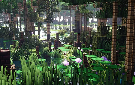 我的世界 视频 游戏 阳光 屏幕截图 水 树木 自然 CGI 树叶 像素 4K高清壁纸 3840×2160