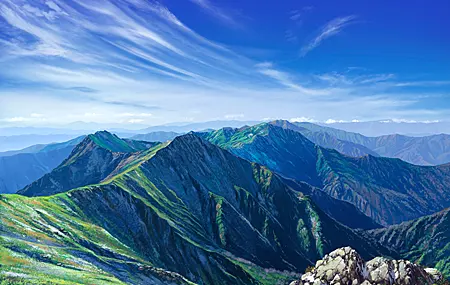 山 自然 天空 云 景观 户外 4K高清壁纸 4096×2731
